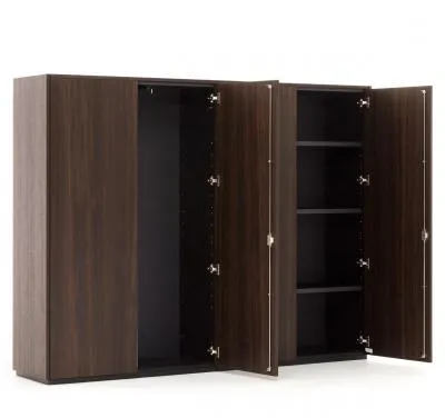 COTTO ШКАФ Д/БУМАГ С ГАРДЕР-ОМ ДУБ ЖЖЕНЫЙ COTTO L.204 H.158