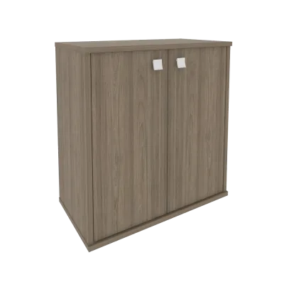 Шкаф низкий широкий (2 низкие двери ЛДСП) Л.СТ-3.1