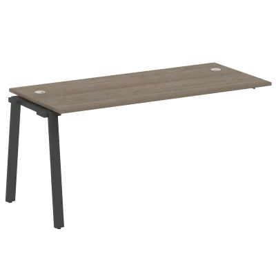 Проходной наборный элемент рабочей станции на А-образном м/к (проходная опора Б.ОСП-72, столешница, БА.ПРС-СП-1.4