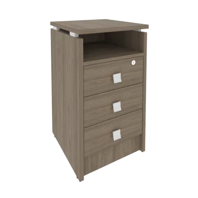 Тумба приставная (с замком) Л.ТП-4