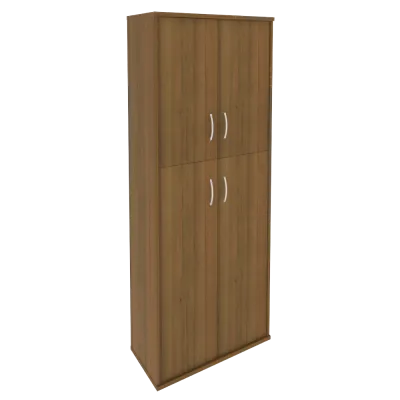 Шкаф высокий широкий (2 средние двери ЛДСП, 2 низкие двери ЛДСП) А.СТ-1.8