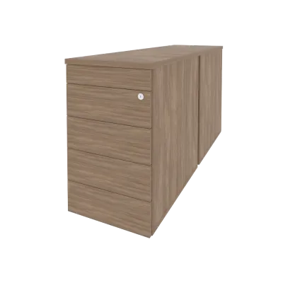 Тумба двойная приставная / опорная (TIP-ON) O.TPO-2.7 TIP