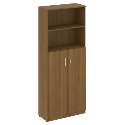 Шкаф высокий широкий (2 средние двери ЛДСП) В.СТ-1.6