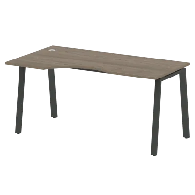 Стол криволинейный левый на А-образном м/к БА.СА-1 Л