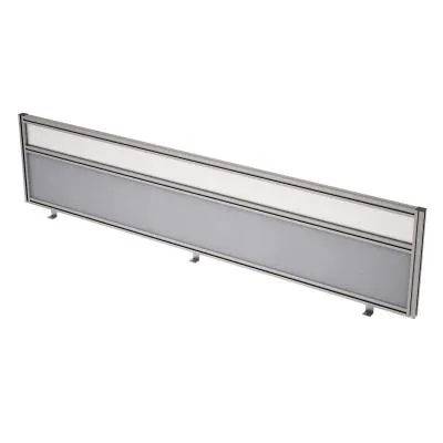 Барьер фронтальный, ткань+мат.стекло в алюминевом профиле 9БТС.0418.8