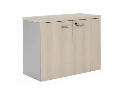 Шкаф 72 с деревянными дверями FLS327	