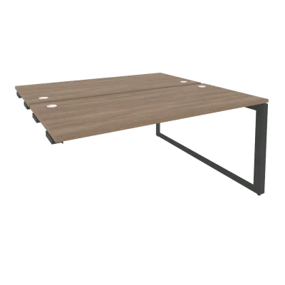 Стол-приставка двойной на О-образном м/к к опорым элем. O.MО-D.SPR-4.7