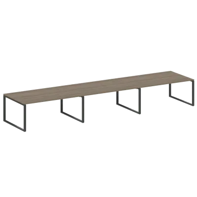Переговорный стол (3 столешницы) на О-образном м/к БО.ПРГ-3.5