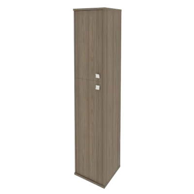 Шкаф высокий узкий левый/правый (1 средняя дверь ЛДСП, 1 низкая дверь ЛДСП) Л.СУ-1.8 Л/Пр